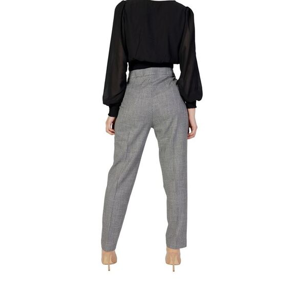 Morgan De Toi Black Polyester Women's Pant